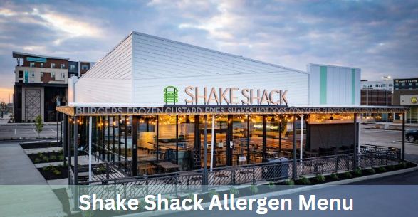 Shake Shack Allergen Menu